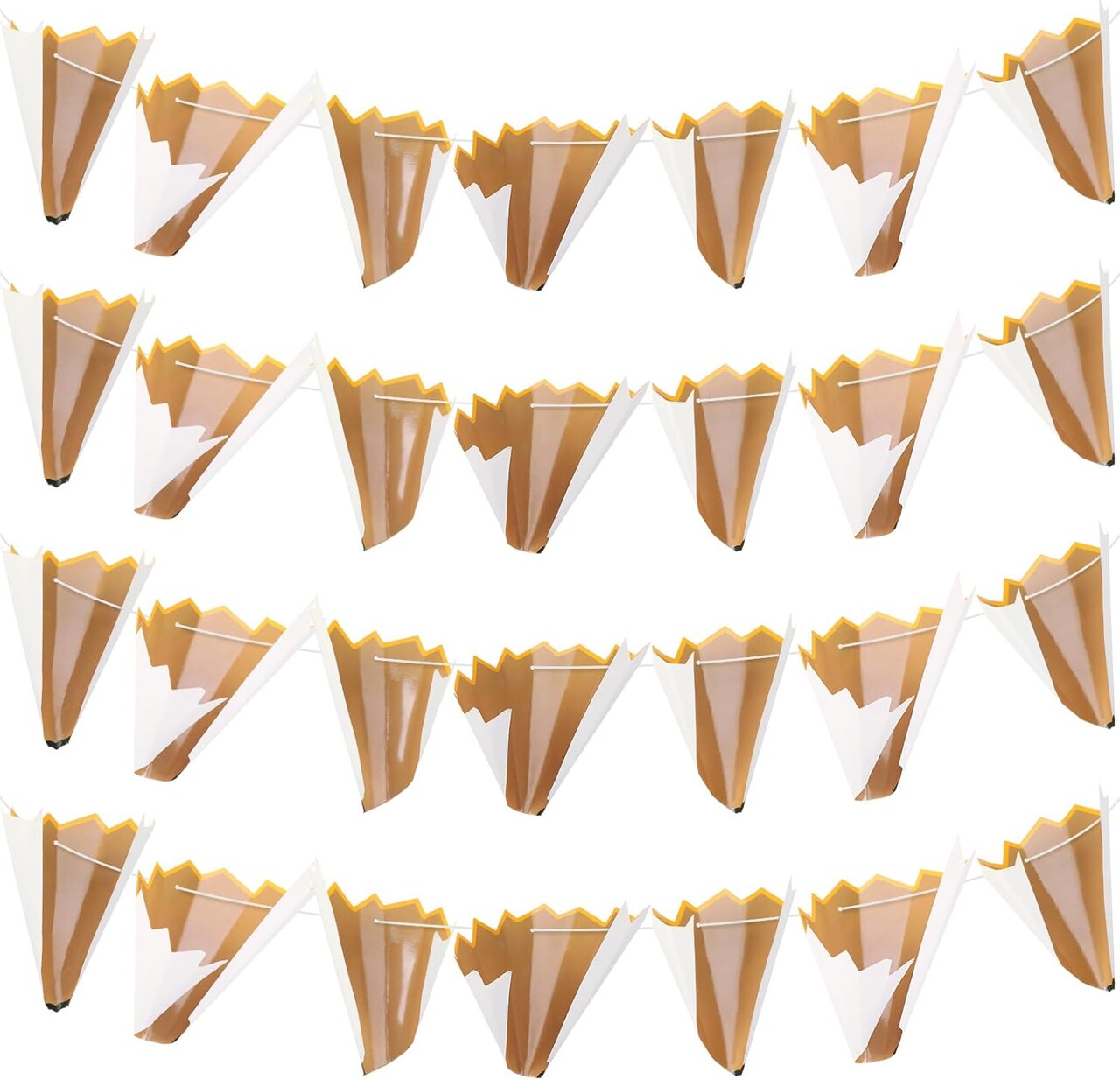 4 Pcs Back to School Banner Pencil Shavings Garland DIY First Day of School